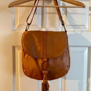 Brown Leather Shoulder Bag